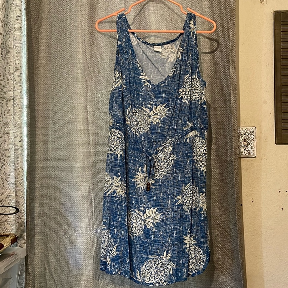 Hawaiian beachy tank top dress